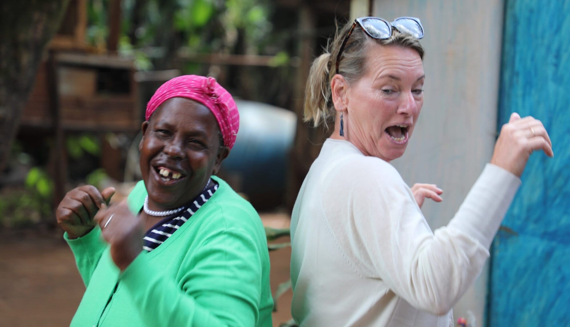 Dansen met de Oma's van One Horizon in Naorobi